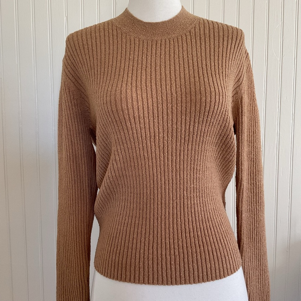 Astr Tan Open-Back Sweater - Picture 2 of 9